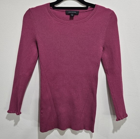 Ann Taylor Ribbed Sweater - Picture 1 of 7